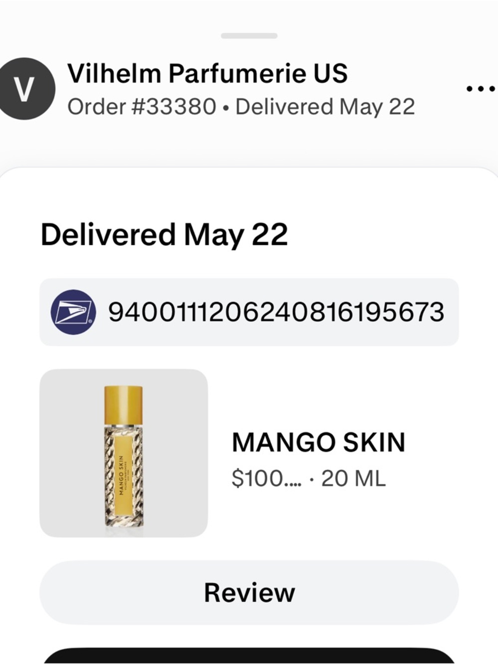 Vilhem Parfumerie | Mango Skin | 20mL w/o Original Packaging - Picture 5 of 5